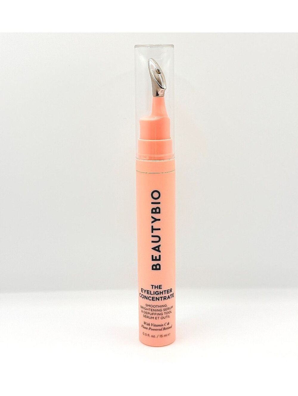 BeautyBio The Eyelighter Concentrate Serum & Depuffing Tool .5oz